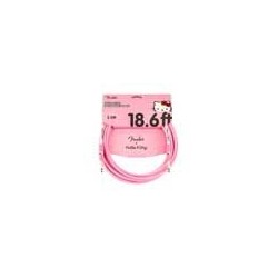 Cable jack/jack Fender Hello Kitty 5.5m rosa | MÚSICA BILBAO