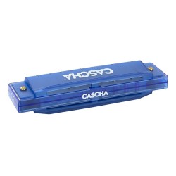 ARMÓNICA CASCHA FUN BLUES AZUL INCLUYE ESTUCHE RIGIDO Y FOLLETO