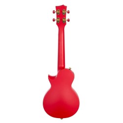 UKELELE DE CONCIERTO CASCHA ROJO DE FIBRA DE CARBONO