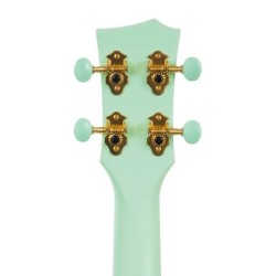 UKELELE DE CONCIERTO CASCHA VERDE DE FIBRA DE CARBONO