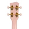 UKELELE DE CONCIERTO CASCHA ROSA DE FIBRA DE CARBONO