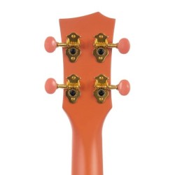 UKELELE DE CONCIERTO CASCHA NARANJA DE FIBRA DE CARBONO