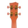 UKELELE DE CONCIERTO CASCHA NARANJA DE FIBRA DE CARBONO