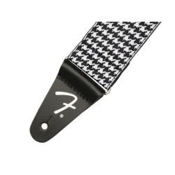 Correa Fender pata de gallo blanca | MÚSICA BILBAO