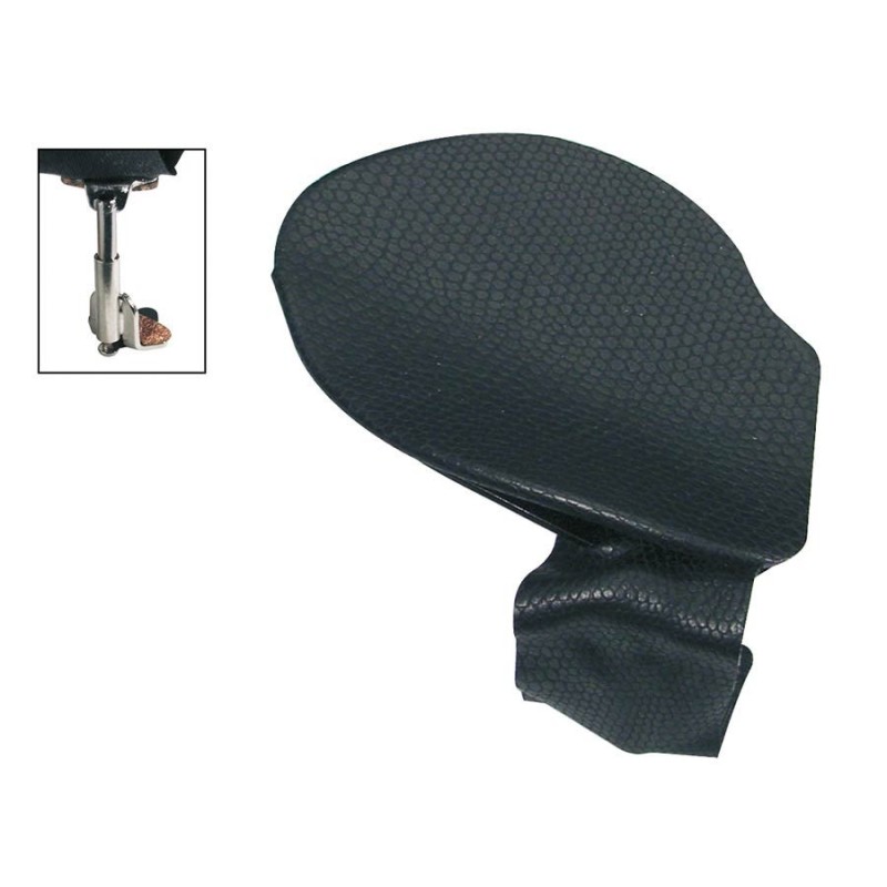 chinrest for violin and viola 'classic'-model, met