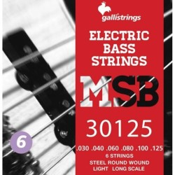 string set electric 6-string bass, steel light, 03