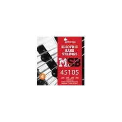 string set electric bass, steel medium, 045-065-08
