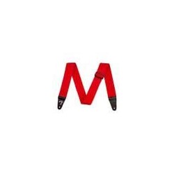 Correa Fender polipropileno roja | MÚSICA BILBAO