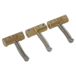 bridge saddles, brass, for B-WTB bridges, 3-pack