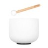 quartz crystal singing bowl 8 440Hz B, with malle"