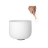 quartz crystal singing bowl 8 440Hz B, with malle"