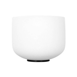 quartz crystal singing bowl 9 440Hz A, with malle"