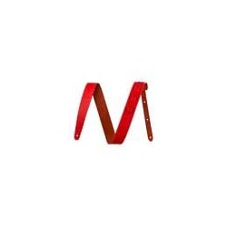 Correa Fender Essentials cuero rojo 2pg | MÚSICA BILBAO