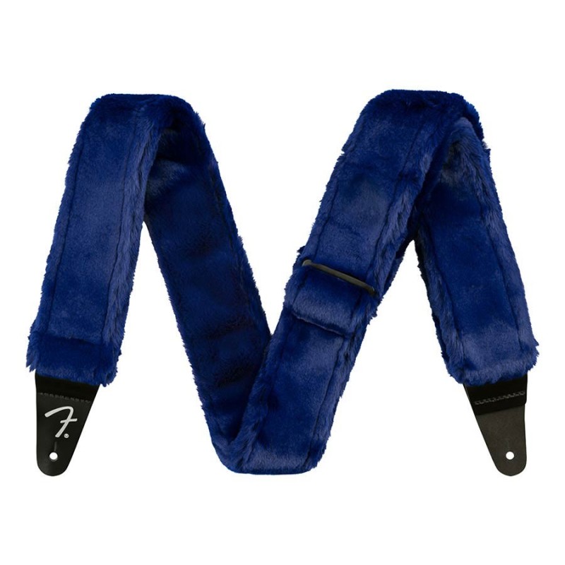 Correa Fender peluche strap blue | MÚSICA BILBAO
