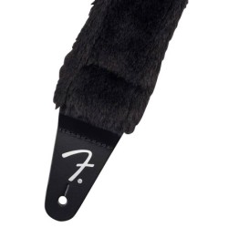 Correa Fender peluche strap black | MÚSICA BILBAO