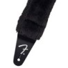 Correa Fender peluche strap black | MÚSICA BILBAO