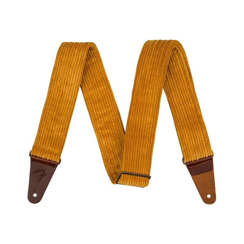 Correa de pana Fender guitarra dorado/latón | MÚSICA BILBAO