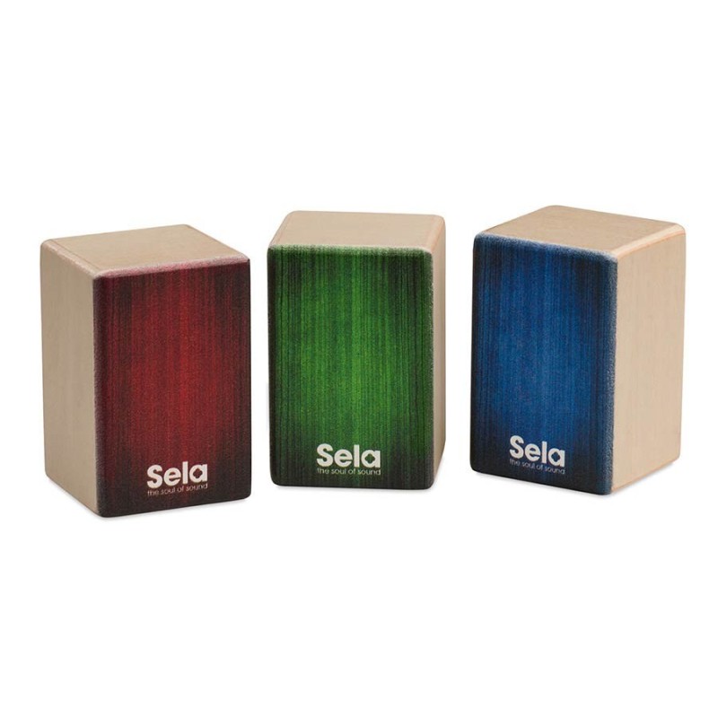 mini cajon shaker set (soft, medium, hard)