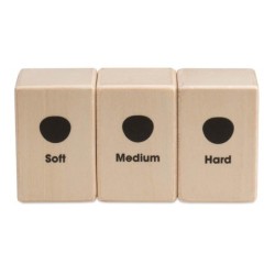 mini cajon shaker set (soft, medium, hard)