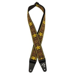 Correa Fender 50mm Pasadena woven yellow wallflow | MÚSICA BILBAO