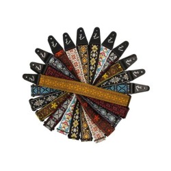 Correa Fender 50mm Pasadena woven lattice orange | MÚSICA BILBAO