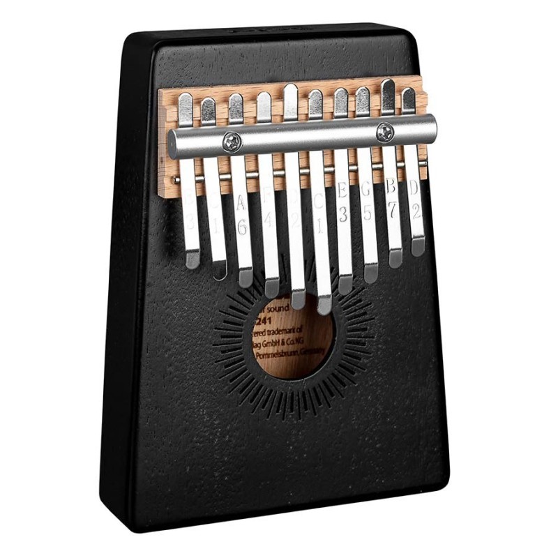 KALIMBA SELA DE CAOBA 10" NEGRA