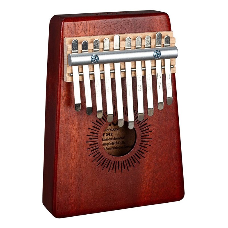 kalimba 'Mahogany 10' red