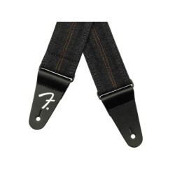 Correa Wrangler Fender washed negra | MÚSICA BILBAO