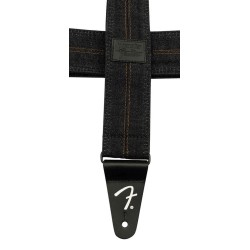 Correa Wrangler Fender washed negra | MÚSICA BILBAO