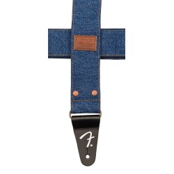 Correa vaquera Wrangler Fender remachada índigo | MÚSICA BILBAO