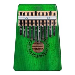 KALIMBA SELA DE CAOBA 10" VERDE