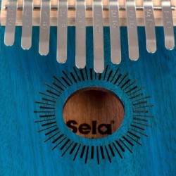kalimba 'Mahogany 10' blue