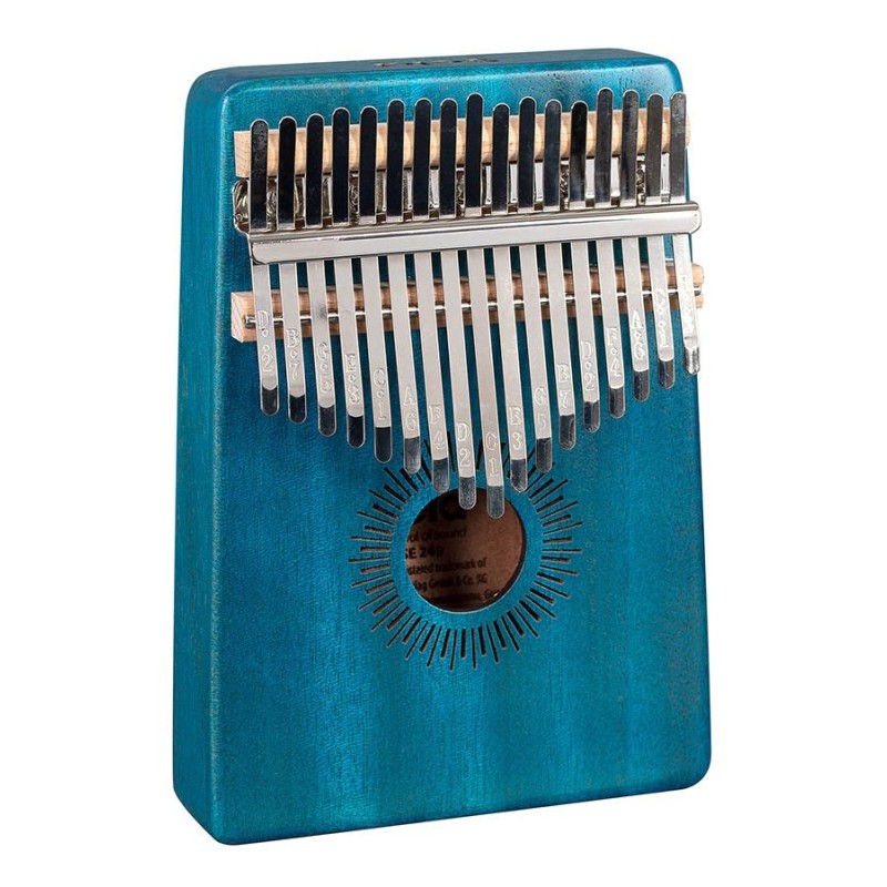 kalimba 'Mahogany 17' blue