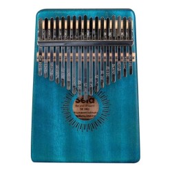 kalimba 'Mahogany 17' blue