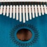 kalimba 'Mahogany 17' blue