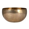 brass singing bowl 15cm, with mallet - felt ring -