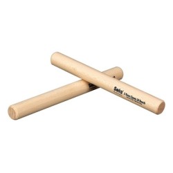 2-tone claves 20mm, beech