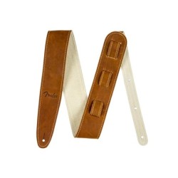 Correa guante Fender cuero marrón | MÚSICA BILBAO