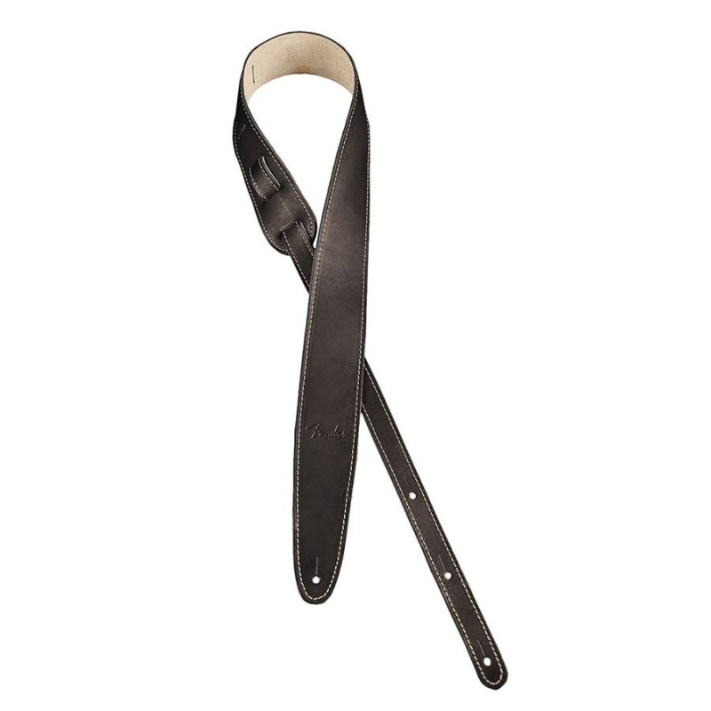 Correa guante Fender cuero negro | MÚSICA BILBAO