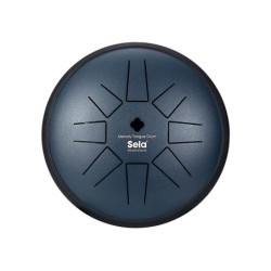 tongue drum 6, 8 tongues, D major, navy blue"