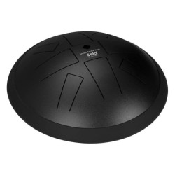 tongue drum 10, 8 tongues, A Hirajoshi, black"