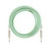 Cable jack/jack Fender 4.5m verde surf | MÚSICA BILBAO