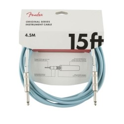 Cable jack/jack Fender 4.5m azul daphne | MÚSICA BILBAO