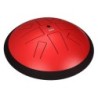 tongue drum 10, 8 tongues, C Pygmy, red"