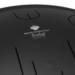 tongue drum 14, 9 tongues, D Kurd, black"