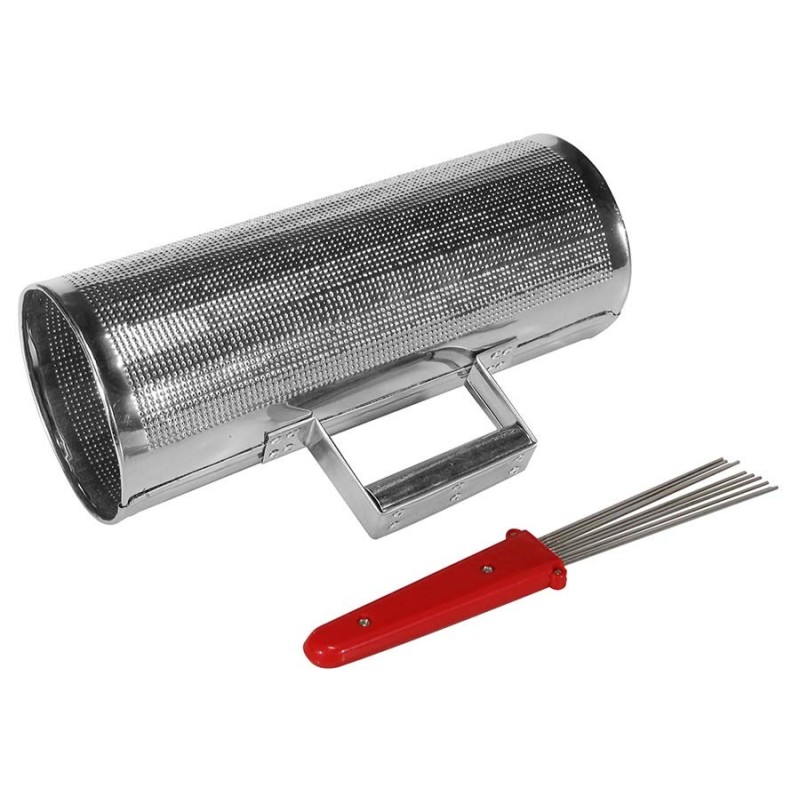 GÜIRO DE ACERO HAYMAN CON CEPILLO 5" x 12"