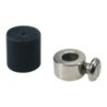 rubber retaining ring for shoulder rest, with meta