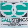 G-3 string acoustic, 023, silverplated wound on si