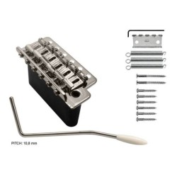 tremolo, pitch 10,8mm, with screws, steel block, n