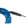 CABLE EK AUDIO PARA GUITARRA JACK RECTO-RECTO 3M AZUL